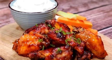 Aprende A Preparar Deliciosas Alitas Horneadas Con Salsa Bbq Receta