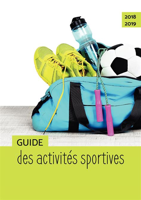 Calaméo Guide Des Activités Sportives 2018 2019