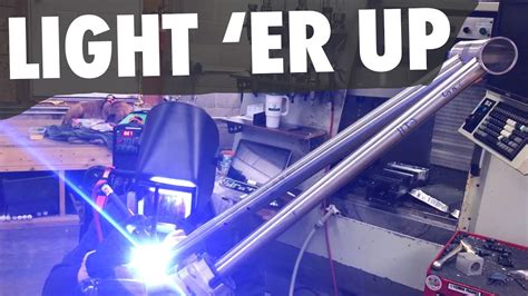 Tig Welding A Steel Mountain Bike Frame Front Triangle Youtube