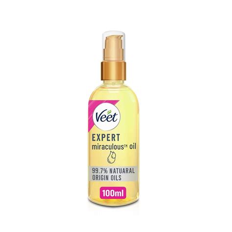 Buy Veet Miraculous Oil Pre Post Hair Removal All Skin Types Body