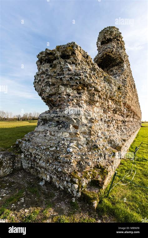 England Richborough Roman Castle The West Gate Of The 3rd Century