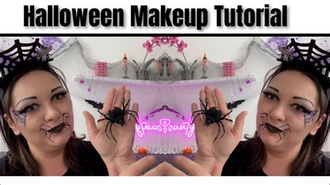 Halloween Makeup Tutorial Spinnen M Dchen Claudimeinlebenundmehr