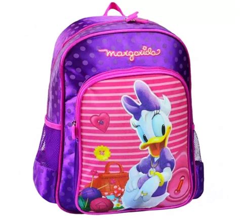 Mochila De Costas Disney Margarida Original Frete Gr Tis