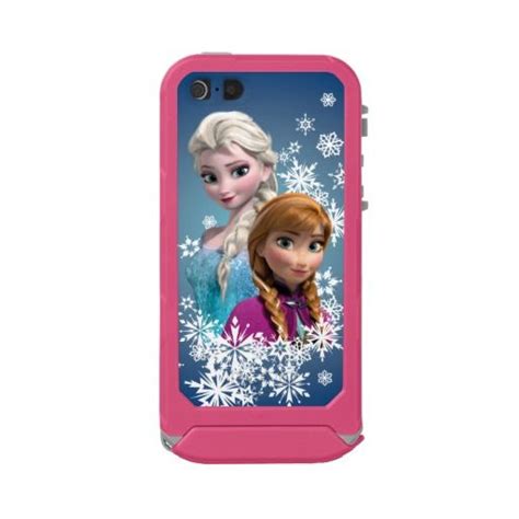 Anna And Elsa Snowflakes Incipio Iphone Case Zazzle Incipio Iphone Case Water Proof Case