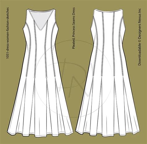 Fashion Sketches & Templates - FashionDesign411