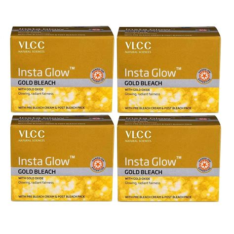 Vlcc Insta Glow Gold Bleach G Pack Of G Pieces