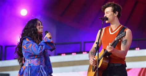 Shawn Mendes Et Camila Cabello Nouveau Aper Us Tr S Complices