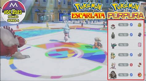 Rankeds En Pok Mon Escarlata P Rpura Vgc Series