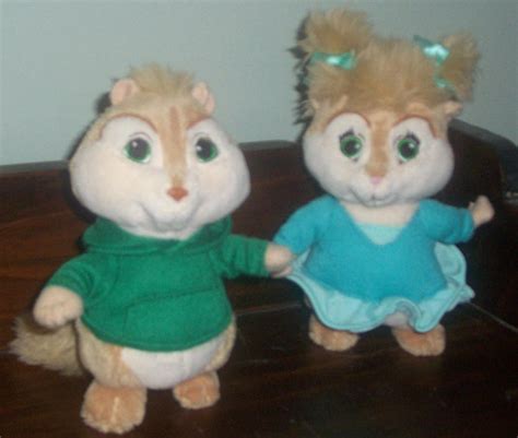 Theodore and Eleanor plush by ChipmunkRaccoonOz on DeviantArt