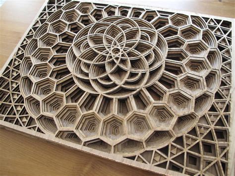 Amazingly Intricate Laser Cut Wood Relief Sculptures By Gabriel Schama