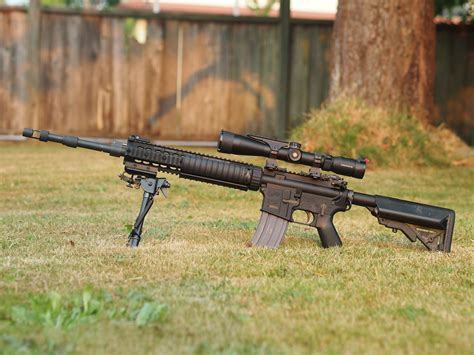 Mister Donut's Firearms Blog: Mk12 Mod 1 build - PRI Gasbuster charging handle, ARMS #22 TTR