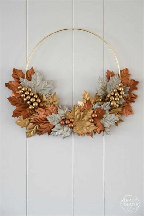 65 Best Diy Fall Wreaths Easy Ideas For Autumn Wreaths