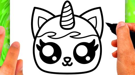 COMO DESENHAR UM GATO KAWAII PASSO A PASSO Desenho Fácil Para Desenhar