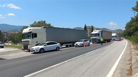 D100 Osmancık geçişinde bayram trafiği Çorum Haberleri Çorum Son