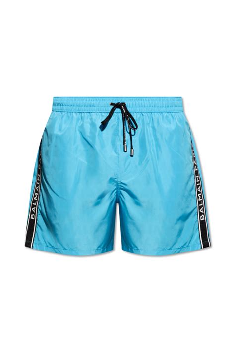 Balmain Balmain Swim Shorts With Logo Men S Clothing Vitkac