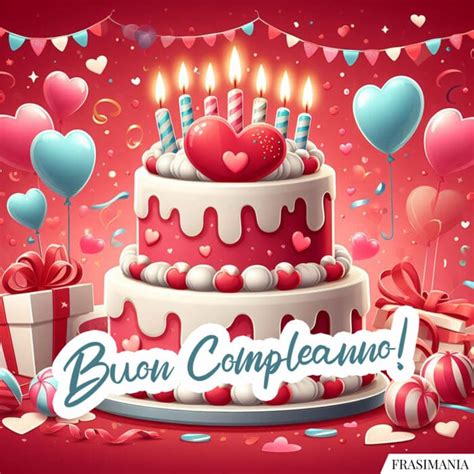 Buon Compleanno Buon Compleanno Torta Cuore