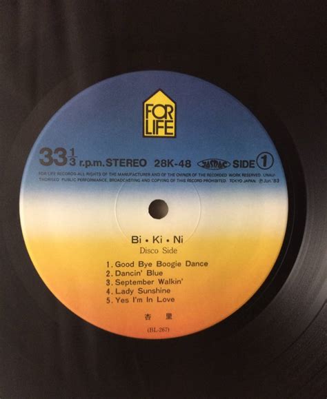 Yahoo オークション 盤良好 杏里 Anri BiKiNi ビキニ bikini LP