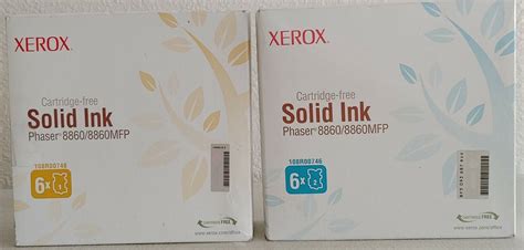 Genuine OEM Xerox Phaser 8860 8860MFP Cartridge Free Solid Ink Set EBay