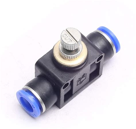 Buy Devmo Air Flow Speed Control Valve Tube Hose Pipe Connector Joiner