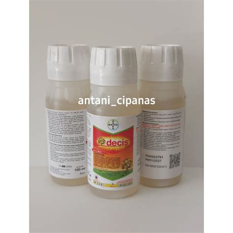 Jual DECIS 25EC 100ML Deltametrin Insektisida Pestisida Obat Pembasmi