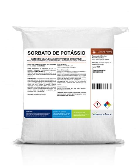 O Que E Sorbato De Potassio - SORBATO DE POTÁSSIO – Enerquimica