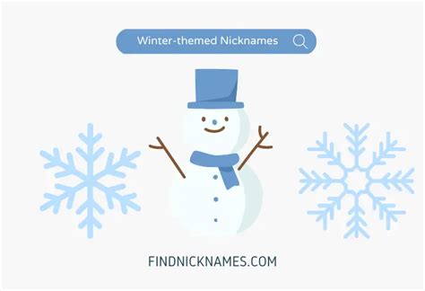 Winter-themed Nicknames Generator — Find Nicknames