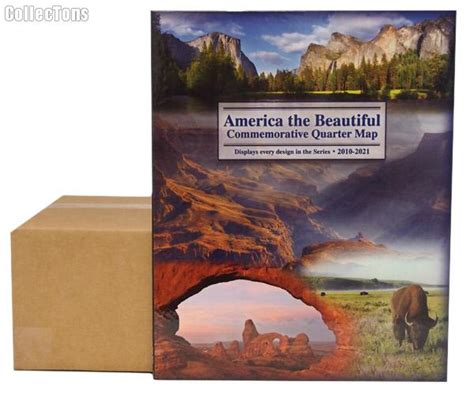 National Park Quarters Map by Littleton LGB2 for America The Beautiful ...