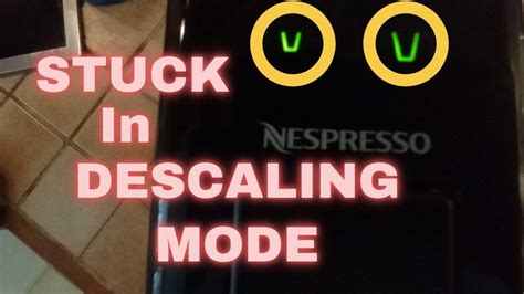 How to Exit Descaling Mode Nespresso | Help Nespresso stuck in ...