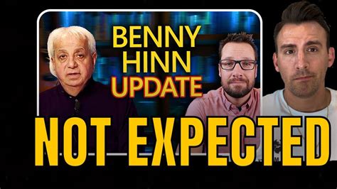 Mike Winger Gives Shocking Update With Benny Hinn Mikewinger Youtube