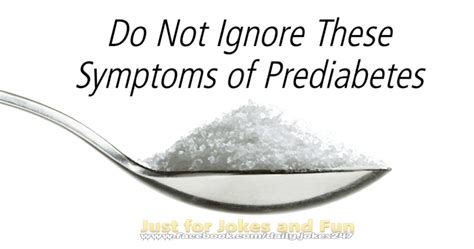 Prediabetes symptoms not to ignore. | JustFun247