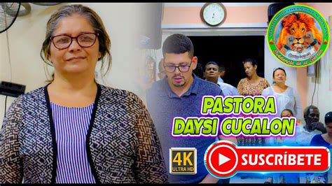 PASTORA DAYSI CUCALON IGLESIA LA RESURRECIÓN VIGILIA DE FIN DE AÑO