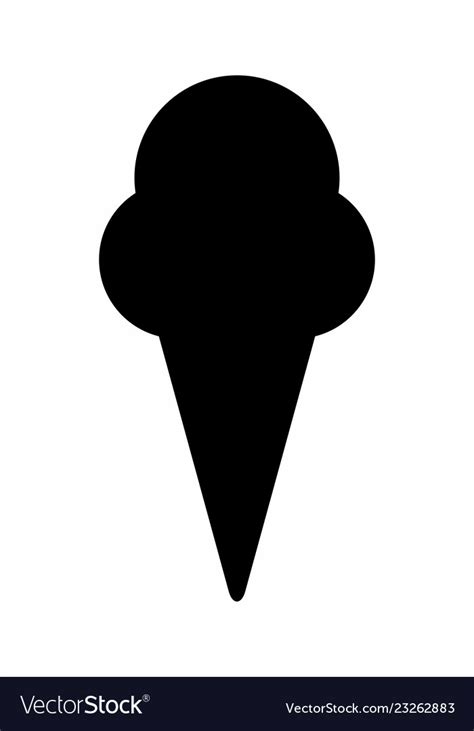 Ice Cream Silhouette