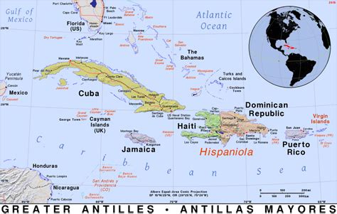 Greater Antilles · Public domain maps by PAT, the free, open source, portable atlas