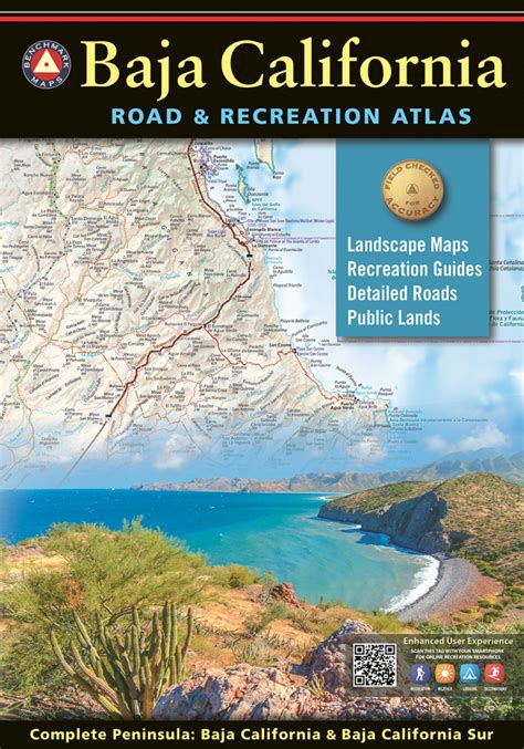 Baja California Road And Recreation Atlas Benchmark Maps