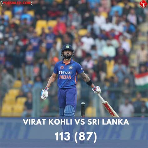 Virat Kohli Hits 45th Odi Century Breaks Sachin Tendulkars Record