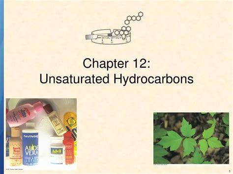 PPT Chapter 12 Unsaturated Hydrocarbons PowerPoint Presentation