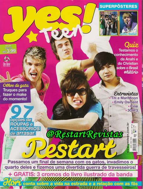 Restart O Meu Melhor Duas Revistas Lindas