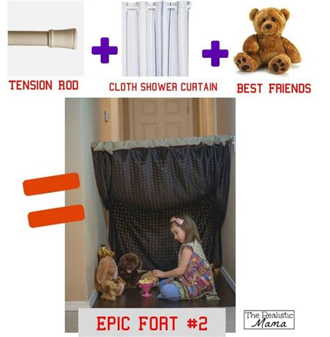 Easy Diy Forts Using Household Items The Realistic Mama Diy