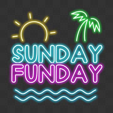 Sunday Funday PNG Transparent Images Free Download | Vector Files | Pngtree