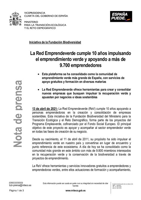 La Red Emprendeverde cumple 10 años impulsando el emprendimiento verde