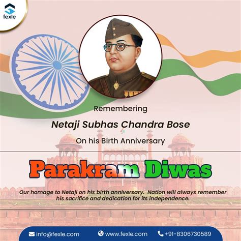 Fexle Pays Homage To Netaji Subhas Chandra Bose On His Birth