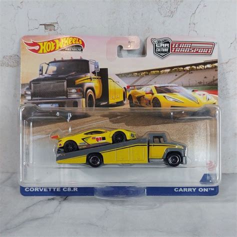 Jual Hot Wheels Team Transport Corvette C R Carry On Shopee Indonesia