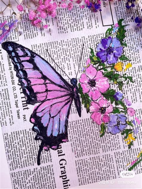 Pin by Wydu_0311 on MB | Butterfly art painting, Butterfly art, Small ...