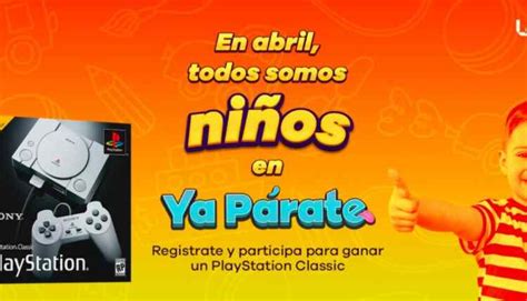 Concurso Los 40 Ya Párate del Día del Niño Gana consolas Playstation