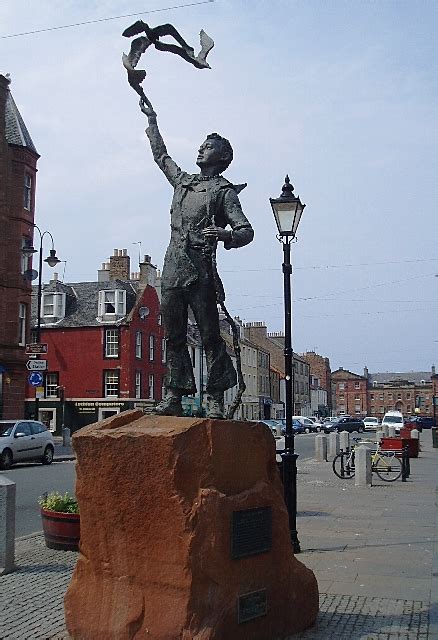 Statue Of John Muir As A Young Boy © Eileen Henderson Cc By Sa20