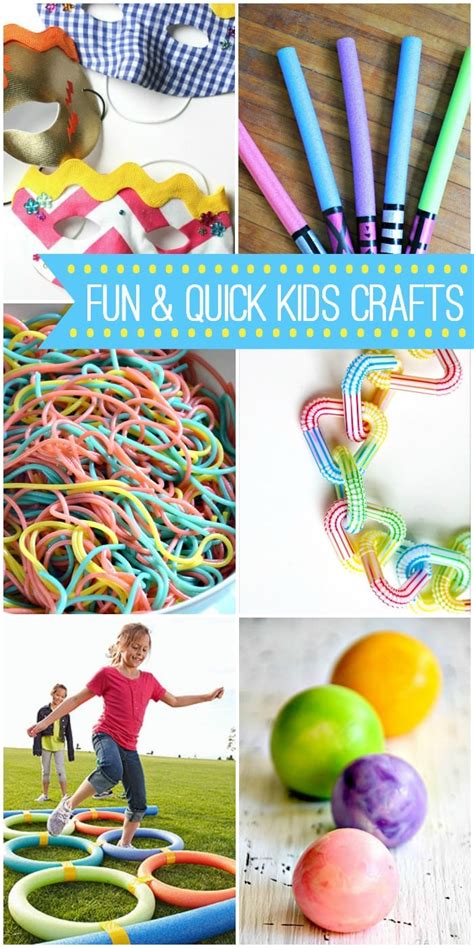 20 Fun And Quick Kids Crafts Lets Diy It All With Kritsyn Merkley