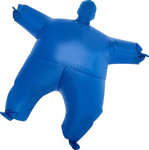 Morphsuits Blue Megamorph Inflatable Kids Fancy dress Costume – One