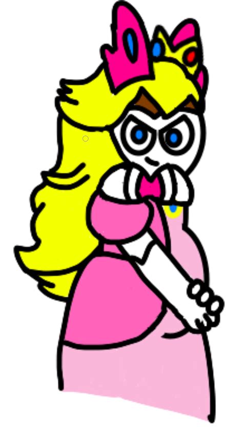 A Serious Creva As Princess Peach By Oisingaming06 On Deviantart