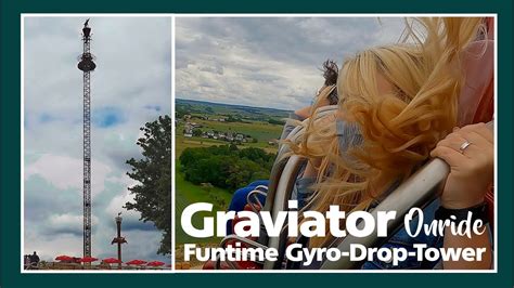 Graviator Onride Eifel Park Gondorf Funtime M Drop Tower