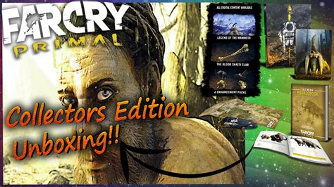 Far Cry Primal Collectors Edition Unboxing Far Cry Primal